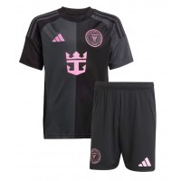 Inter Miami Sergio Busquets #5 Vonkajší Detský futbalový dres 2025-26 Krátky Rukáv (+ trenírky)